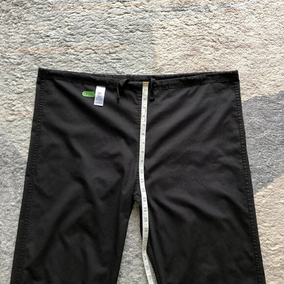 HealthPro L'Équipeur Marks Unisex Scrubs Pockets Black Healthcare Work Large - Picture 9 of 11